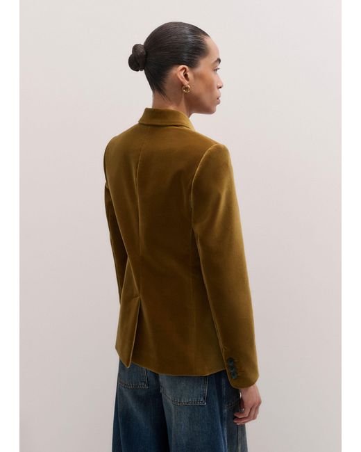 ME+EM Green Patch Pocket Jacket