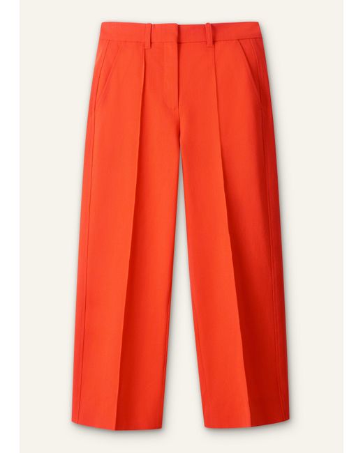 ME+EM Straight Crop Tailored Trouser