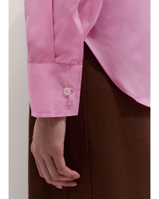 ME+EM Pink Relaxed Forever Shirt
