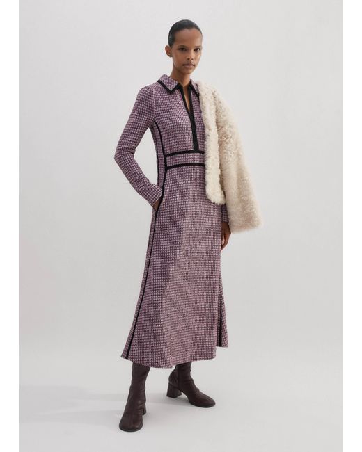 slim fit dress slacks Sail to Sable Emerald Dylan Tweed Dress Emerald / M / SCH2405