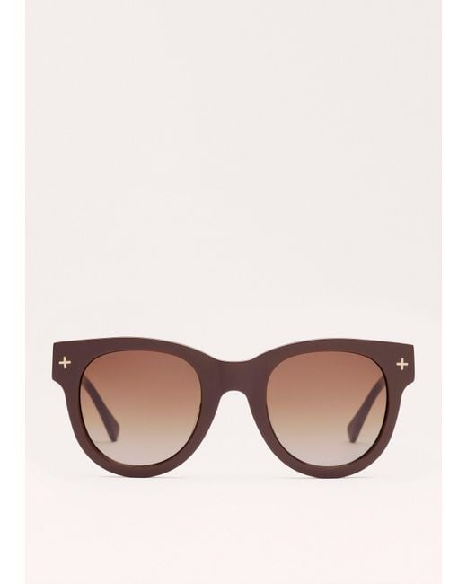 ME+EM Natural D Frame Sunglasses