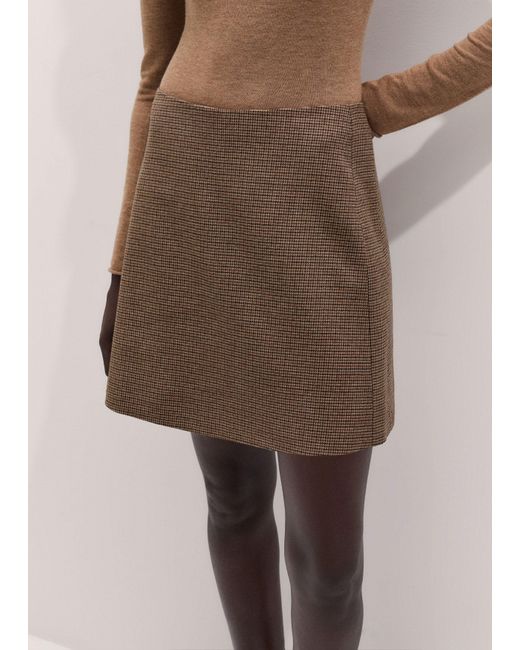 ME+EM Natural Heritage Mini Skirt