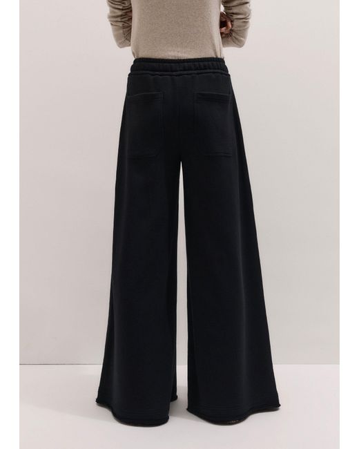 ME+EM Black Drawcord Sweatshirt Wide Leg Trouser