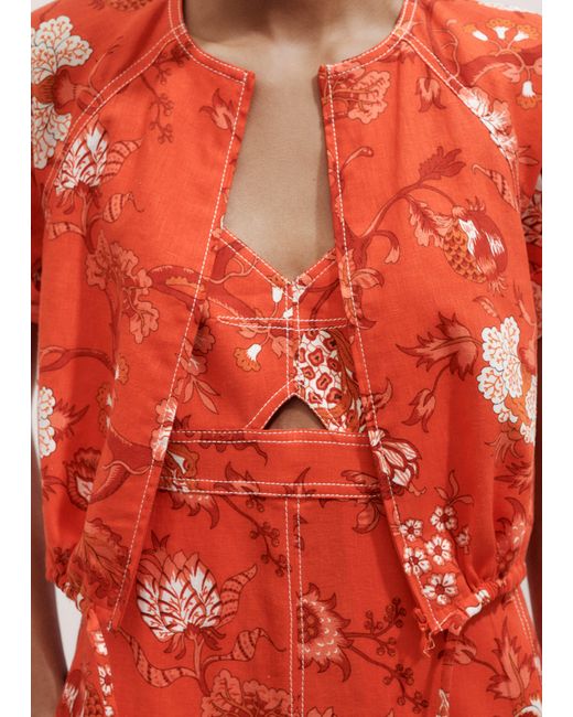 chinese dress ladies Linen dress EMMA main image 1