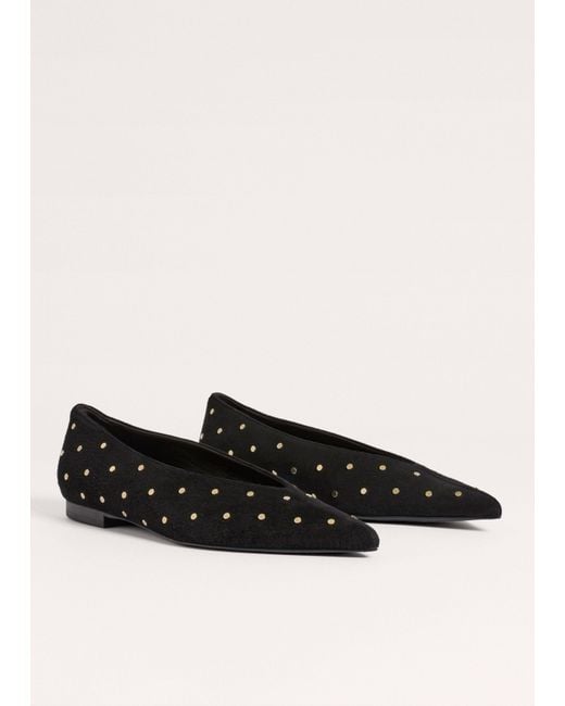 ME+EM Black Stud Point Flat