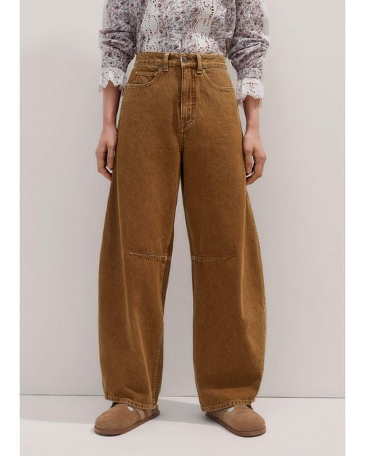 ME+EM Brown Extreme Tapered Jean