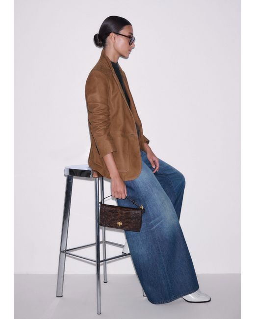 ME+EM Blue Forever Patch Pocket Blazer