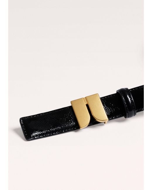 ME+EM Multicolor Logo Pin Buckle Reversible Belt