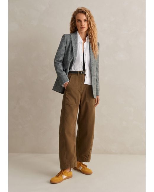 ME+EM Natural Extreme Seam Casual Trouser