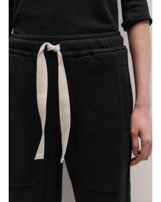 ME+EM Natural Contrast Drawcord Cuffed Jogger