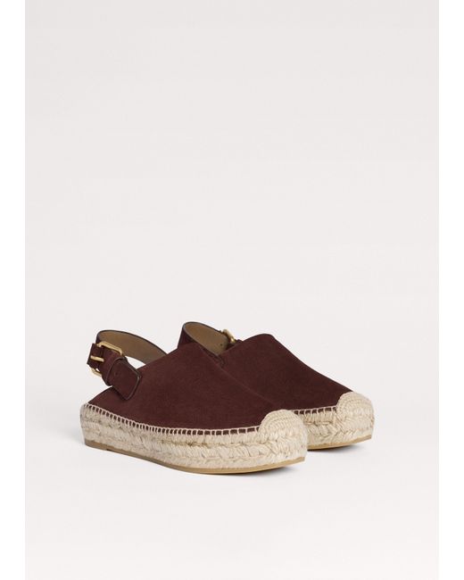 ME+EM Brown Slingback Espadrille