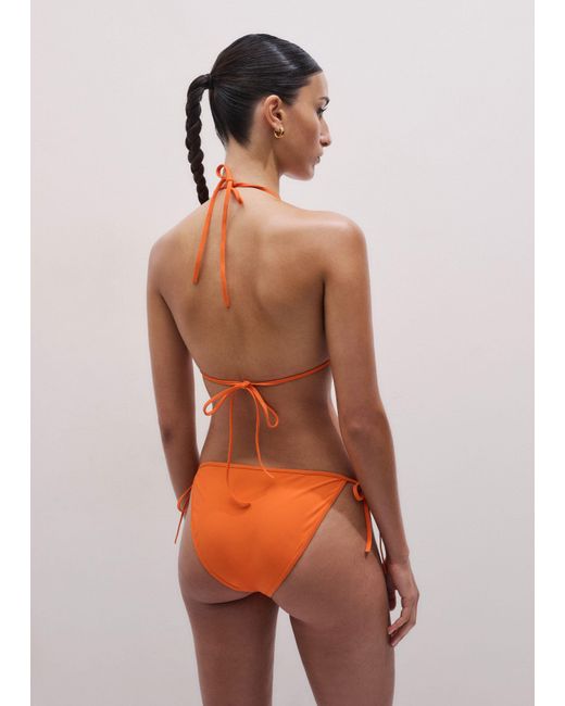 ME+EM Orange Adjustable Side Tie Bottom