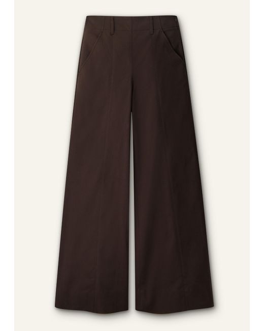 ME+EM Multicolor High Waist Wide-Leg Trouser
