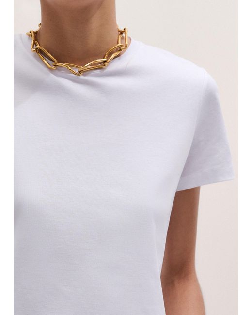 ME+EM Brown Tailoring Tee
