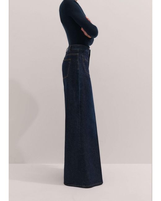 ME+EM Blue Super Flare Jean