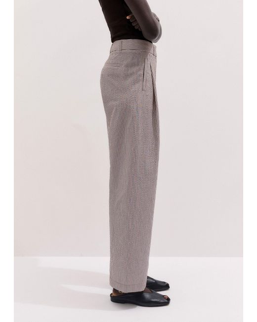 ME+EM Gray Summer Clever Pant