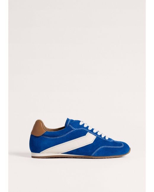 ME+EM Blue Retro Runner Sneaker