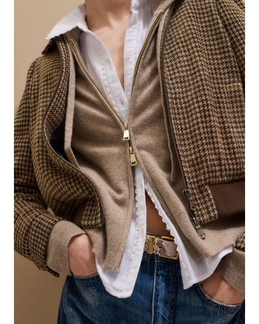 ME+EM Multicolor Cheesecloth Trim Detail Shirt