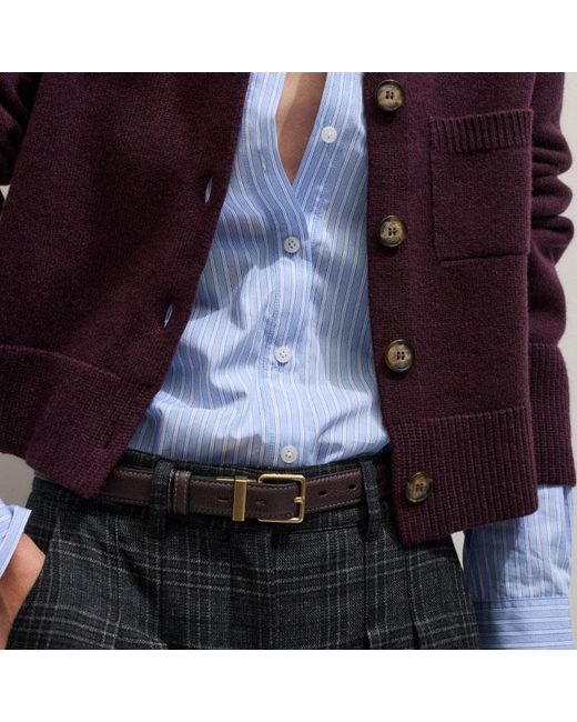 ME+EM Multicolor Button-Through Straight Cardigan
