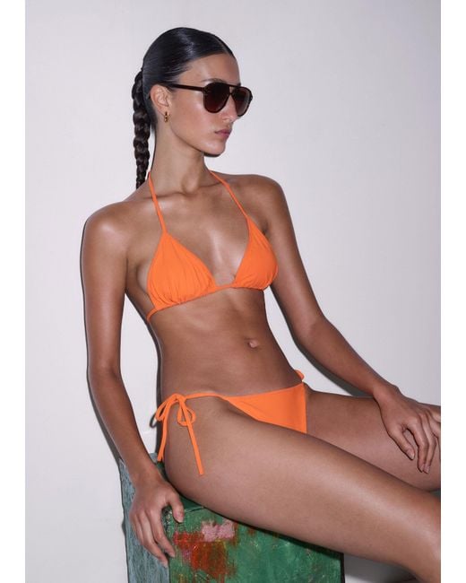 ME+EM Orange Adjustable Side Tie Bottom