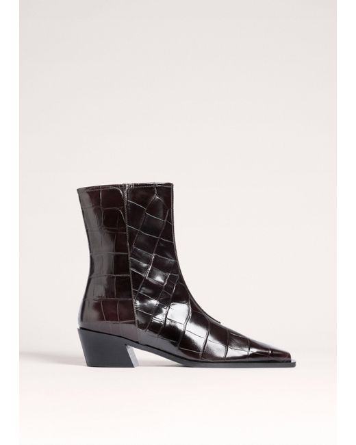 ME+EM Black Western Boot