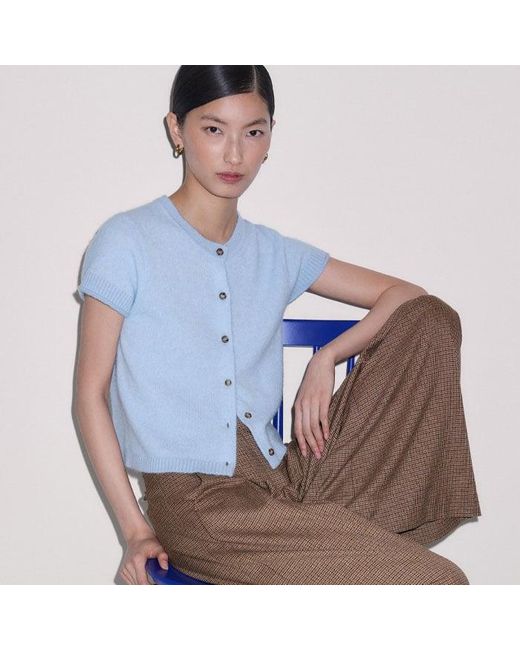 ME+EM Brown Heritage Very Wide Pant