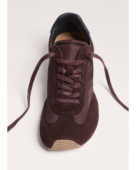 ME+EM Brown Asymmetric Runner