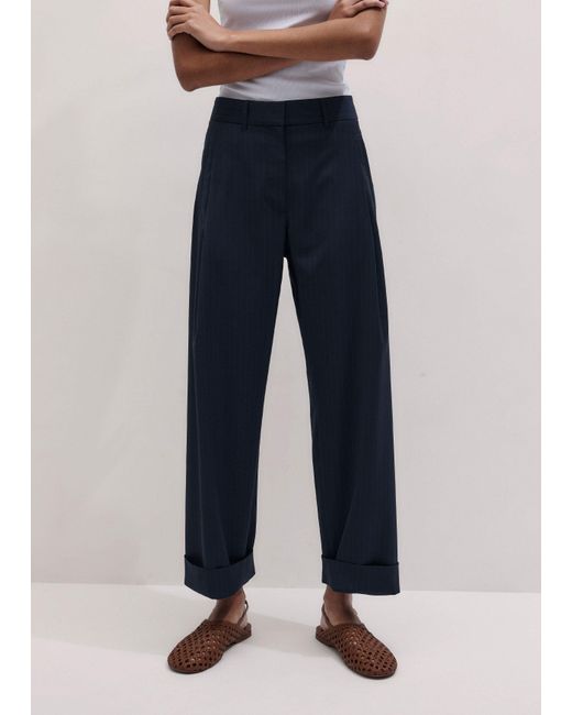 ME+EM Blue Clever Pant