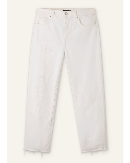 ME+EM Multicolor Authentic Relaxed Rip + Repair Jean