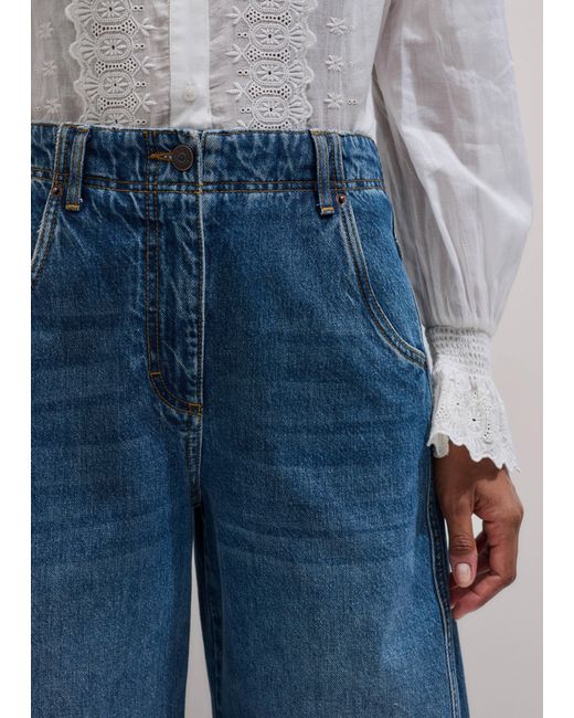 ME+EM Blue Engineered Relaxed Jean Mid