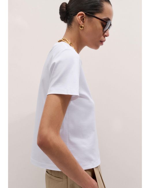 ME+EM Brown Tailoring Tee