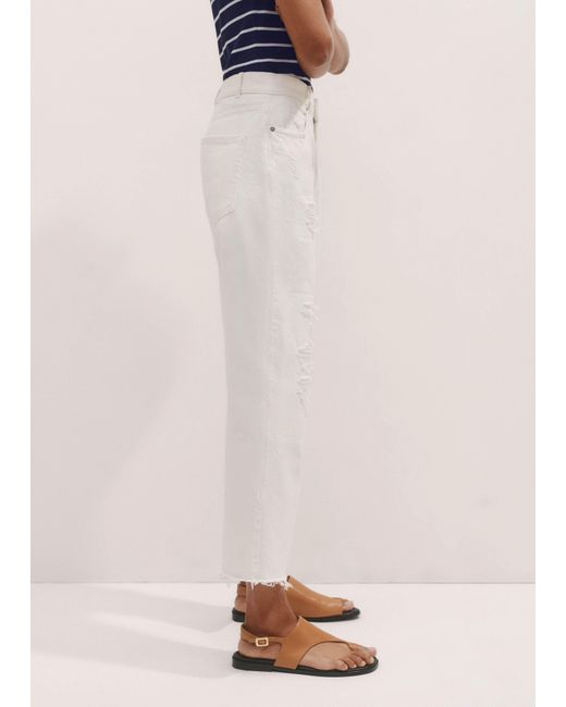 ME+EM Multicolor Authentic Relaxed Rip + Repair Jean