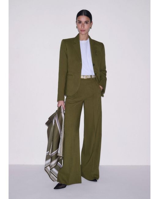 ME+EM Green Event Ready Corset Jacket
