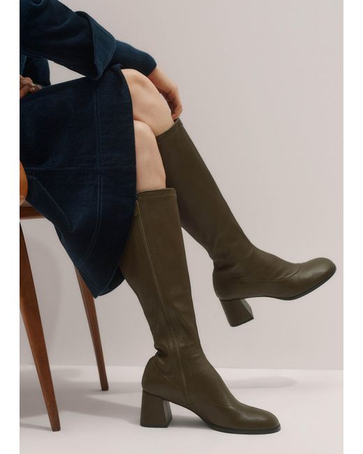 ME+EM Multicolor Knee-High Stretch Boot
