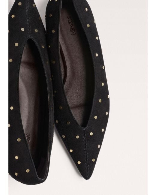 ME+EM Black Stud Point Flat