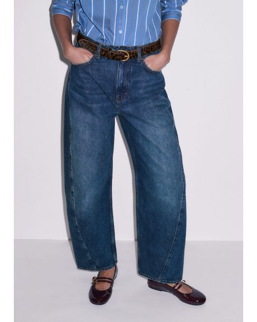 ME+EM Blue Engineered Barrel Jean