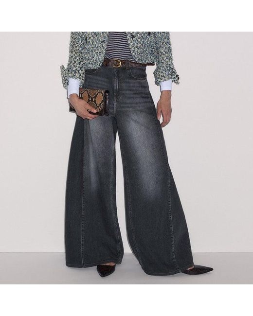 ME+EM Gray Boxy Crop Tweed Jacket
