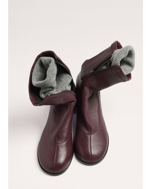 ME+EM Purple Ankle Stretch Boot