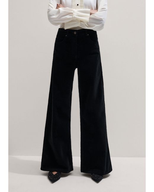 ME+EM White Ultimate Wide Leg Pant