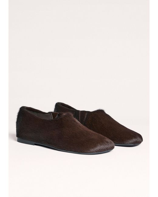 ME+EM Brown Asymmetric Slipper