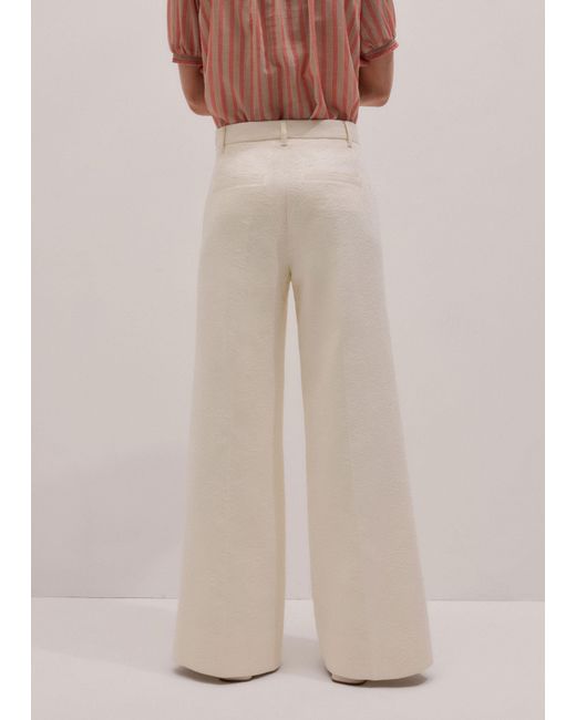 ME+EM Natural Wide-Leg Pant