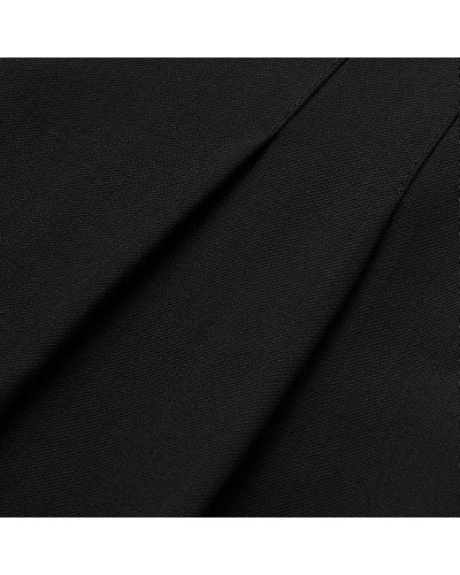 ME+EM Black Ultra Wide Pleat Front Trouser