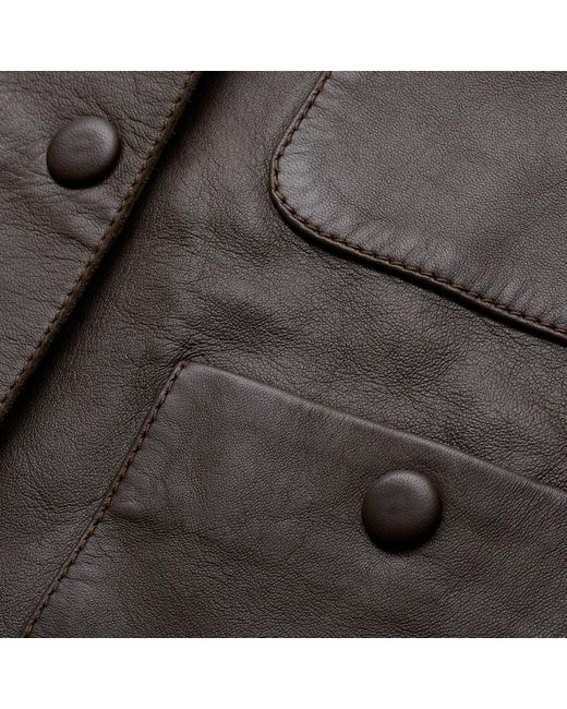 ME+EM Brown Patch Pocket Jacket