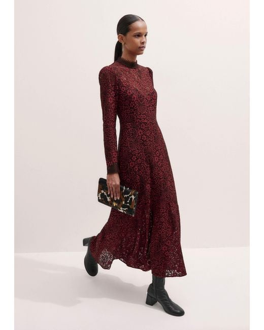 knee length dresses for ladies Ottilie Lace Maxi Dress