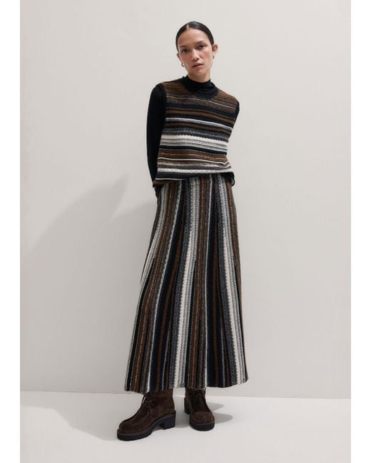 ME+EM Black Barely There Slim Rib Layering Jumper