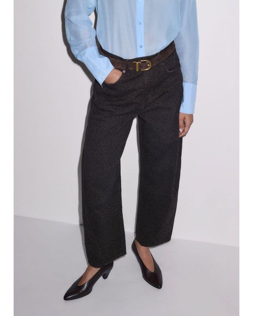 ME+EM Black Engineered Barrel Jean