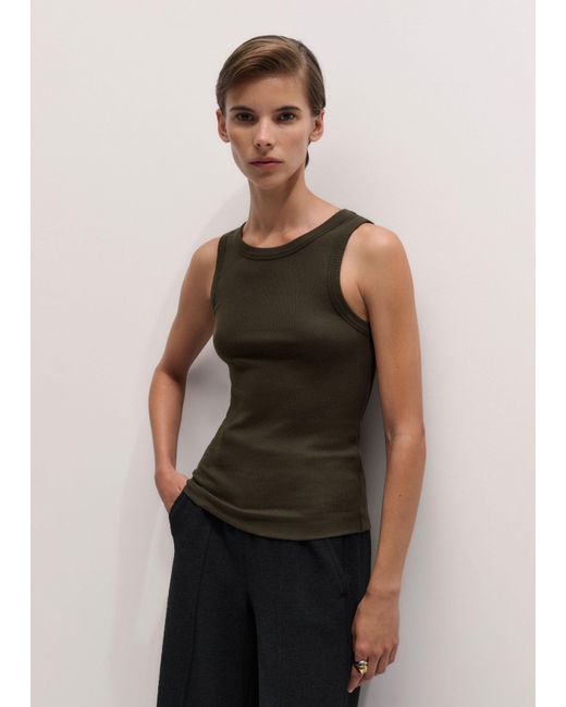 ME+EM Black Ultimate Crew Neck Vest