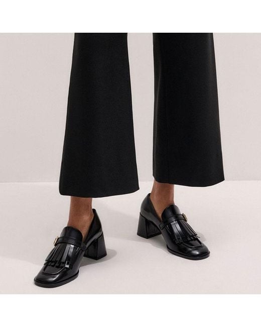 ME+EM Black Patch Pocket Cropped Kick Flare