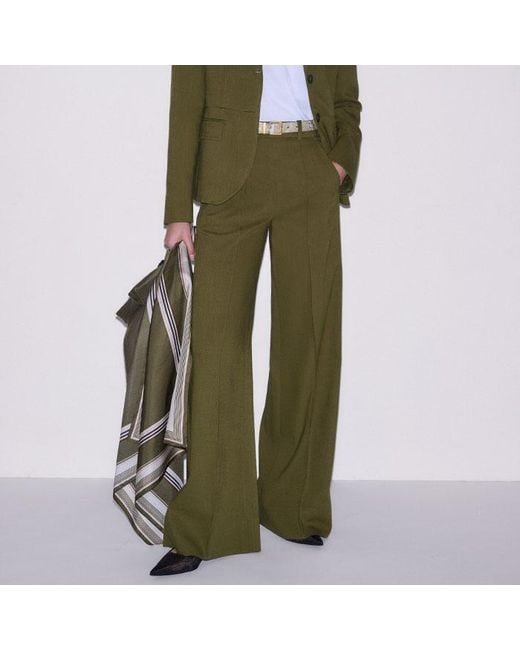 ME+EM Green Event Ready Corset Jacket