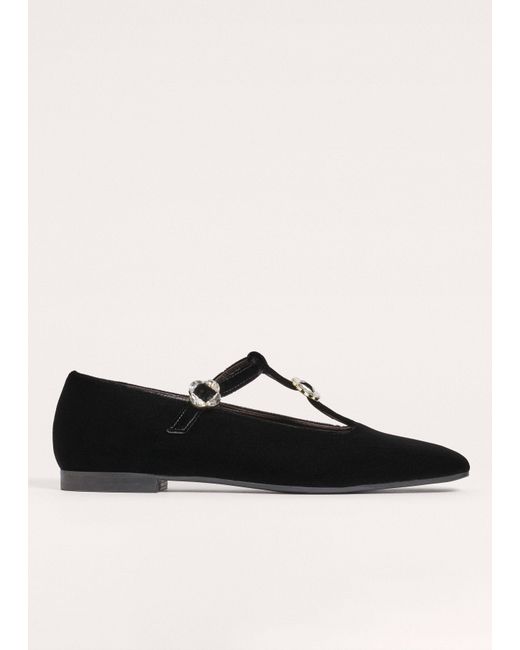 ME+EM Black Square Toe T-Bar